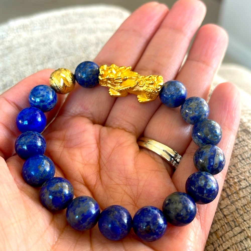 Lapis Lazuli Piyao bracelet